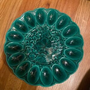 Dick Knox deviled egg plate
